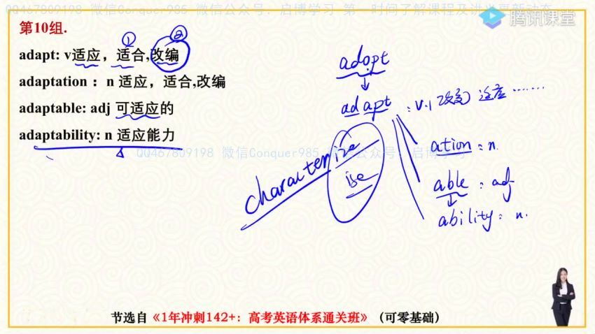 2021高考郝晓丽英语一轮3500词（44.4G） 百度网盘