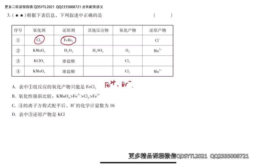 【赵瑛瑛化学】2021高考化学赵瑛瑛化学一轮复习联报 百度网盘