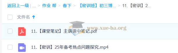 【中考密训班】初三博古通今素养提升