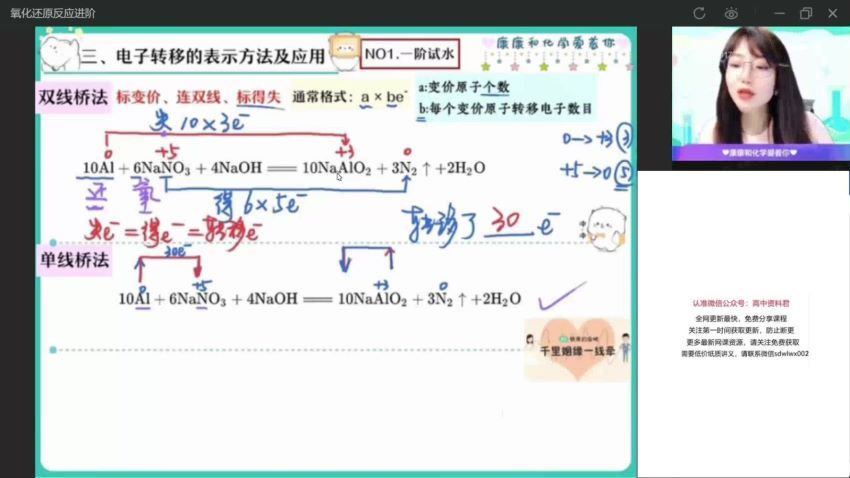 2022高一作业帮化学康冲化学续报资料