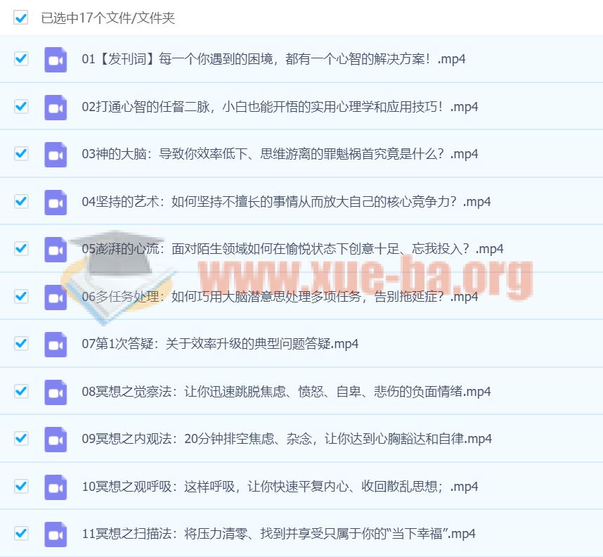 哈佛学霸的大脑开窍术：告别杂念、坏情绪，15天看见效率翻倍的自己！ 