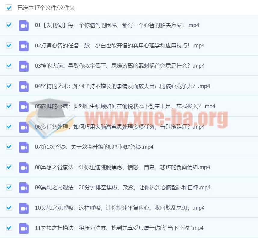 哈佛学霸的大脑开窍术：告别杂念、坏情绪，15天看见效率翻倍的自己！ 