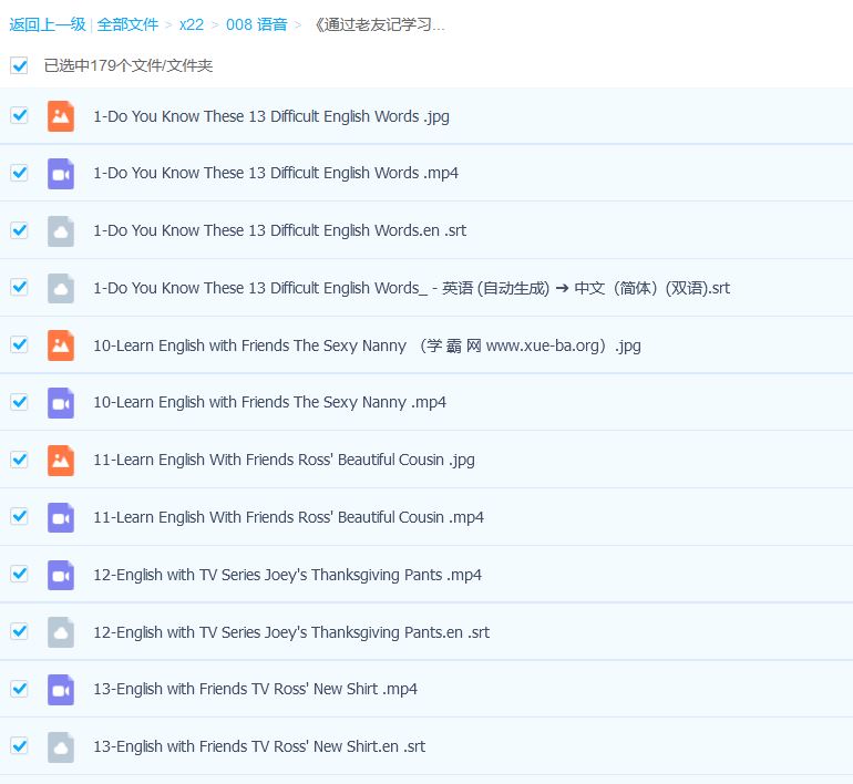 《通过老友记学习英语》外教精讲课中、英双字幕