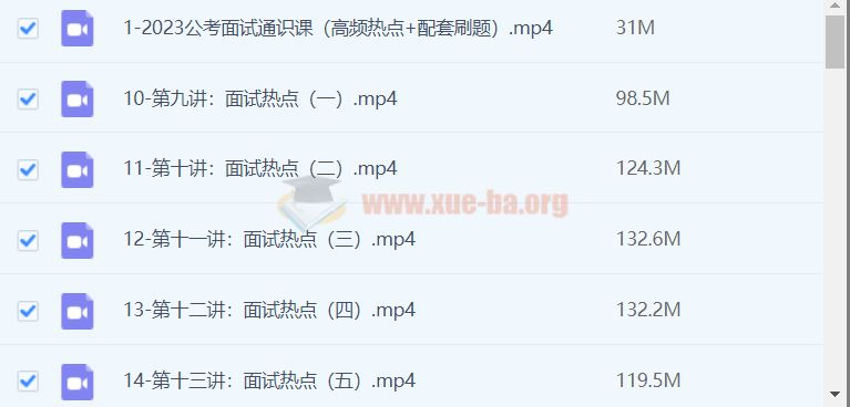 2023公考面试通识课（理论+刷题）