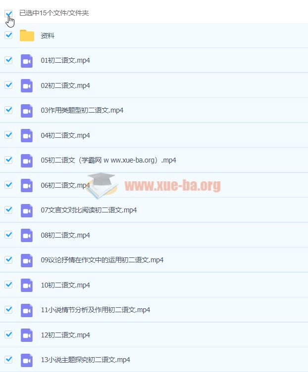 2020八年级语文暑假 段微微 已完结共14讲