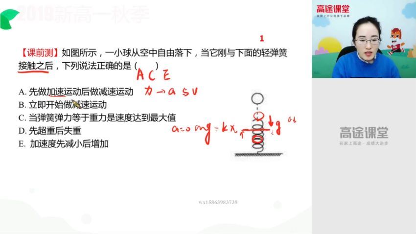 姜婷婷GT高一物理秋季班 (58.09G) 百度网盘