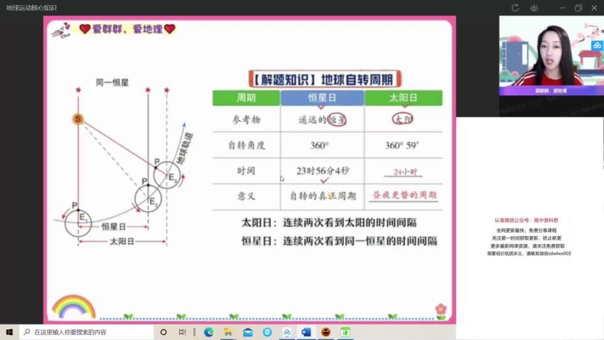 2022高二作业帮地理王群地理续报资料