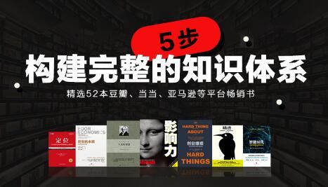 有道精品课 52本经典好书：五步帮你打造完整知识体系（完结）百度网盘下载时尚杂谈