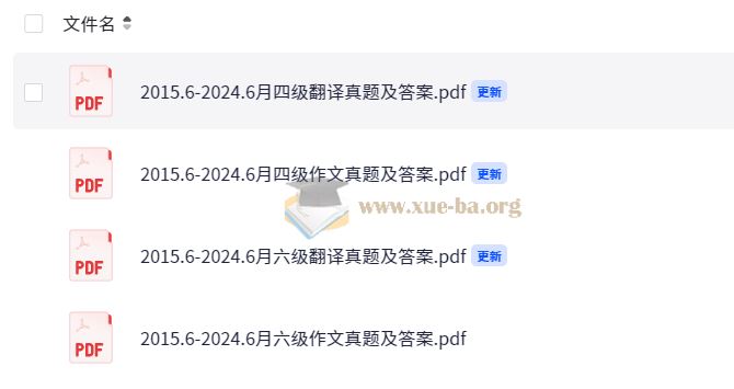 历年（2015-2024.12）四六级翻译&作文真题范文（合辑）
