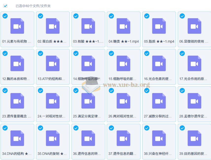 2026 高三高考生物 万猛 一轮暑假 百度网盘