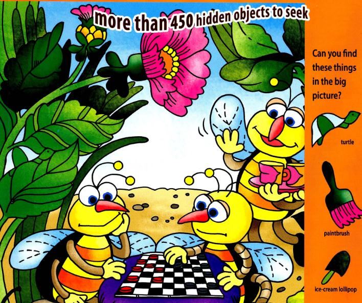 风靡世界的智力游戏《Hidden Pictures》全4册，让孩子边玩边学