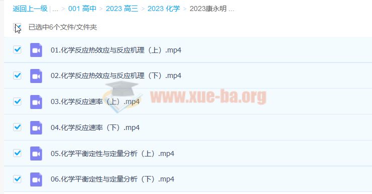 2023高考化学 康永明化学 第一阶段 第二阶段更新6讲