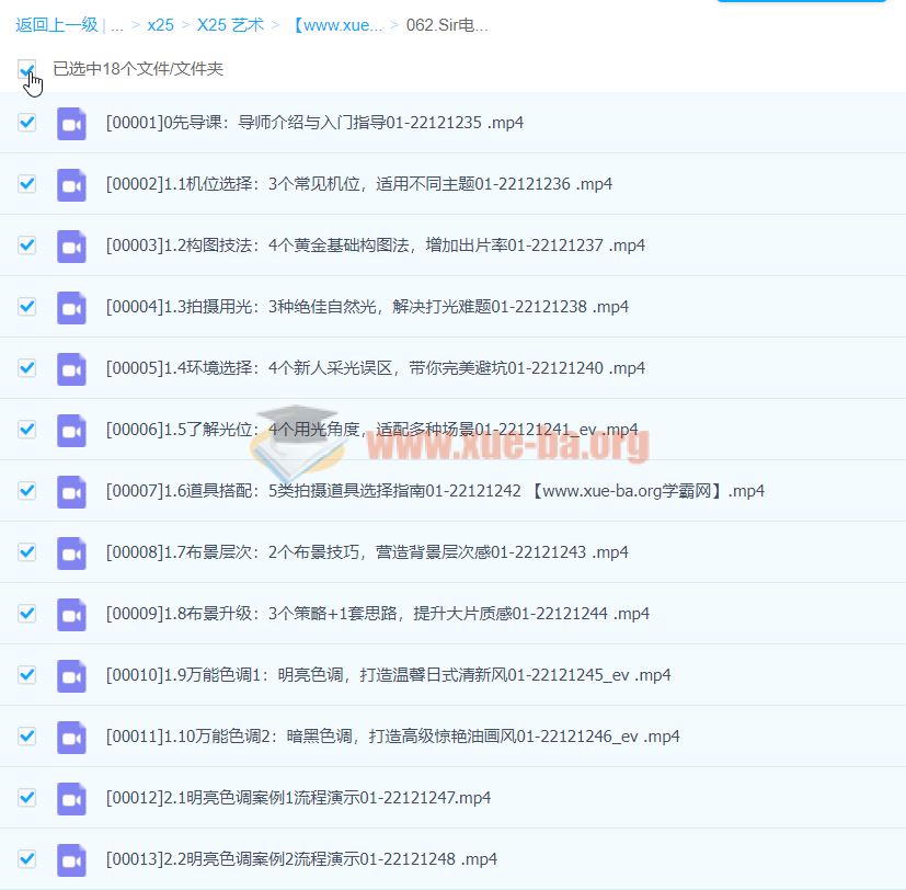 Sir电影私塾-手机美食摄影课百万美食大V亲授·全网最全美食拍摄攻略·美食大片制霸朋友圈