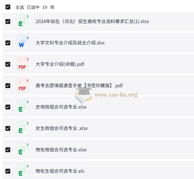 ✪【珍藏】选科报志愿最核心资源合集【报志愿不求人】