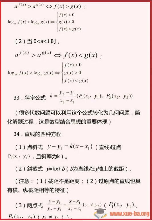 清华学霸是如何“炼”成？决战“高考”不可少的41条数学公式！