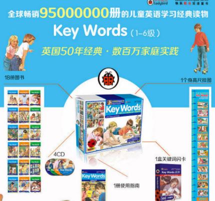 英国畅销分级读物《Key Words》1-12